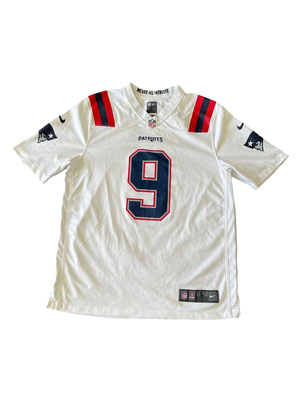 Nike Matthew Judon #9 Patriots On Field Jersey White Mens Large NFL